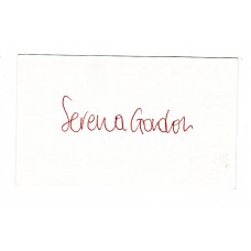 Serena Gordon
