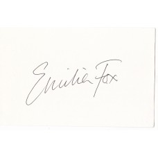 Emilia Fox
